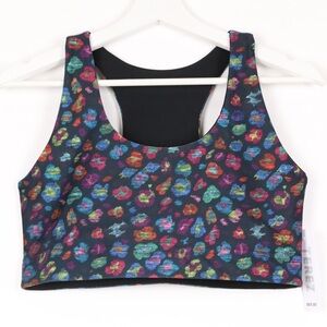 Terez Cheetah Foil Sports Bra